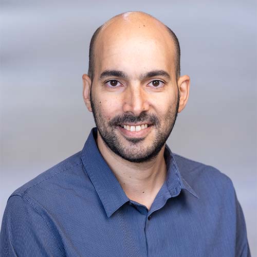 Mason electrical and computer engineering assistant professor Filipe Veiga